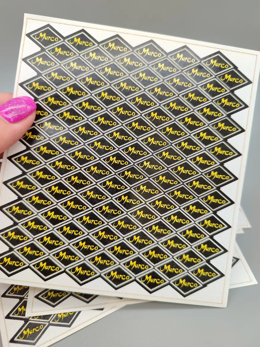 Наклейки для мыла на мандарины ВЫРУБНЫЕ, 1140 шт.