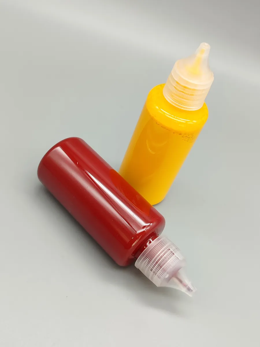 Турецкие красители для мыла Жёлтый+Томатный (концентрат)