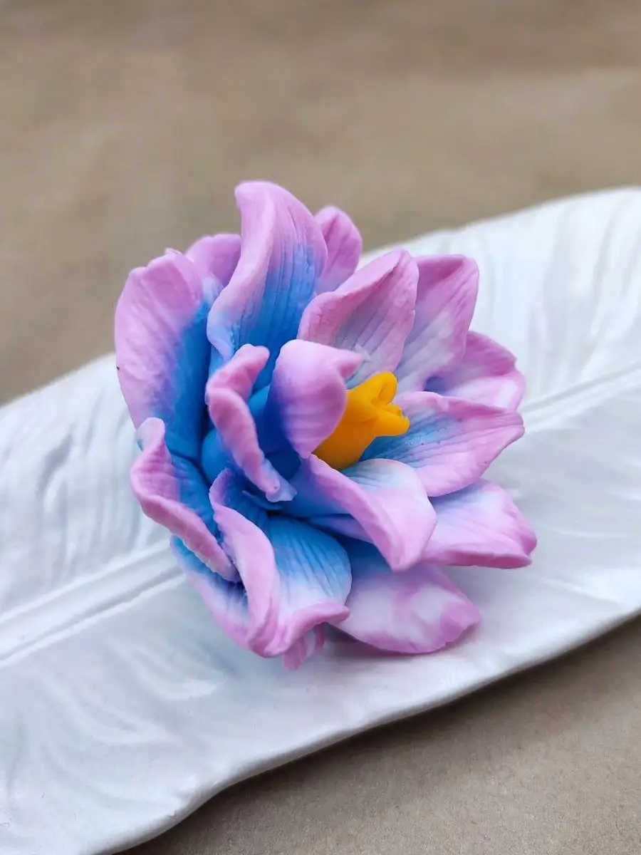 Силиконовая форма Лилия раскрытая