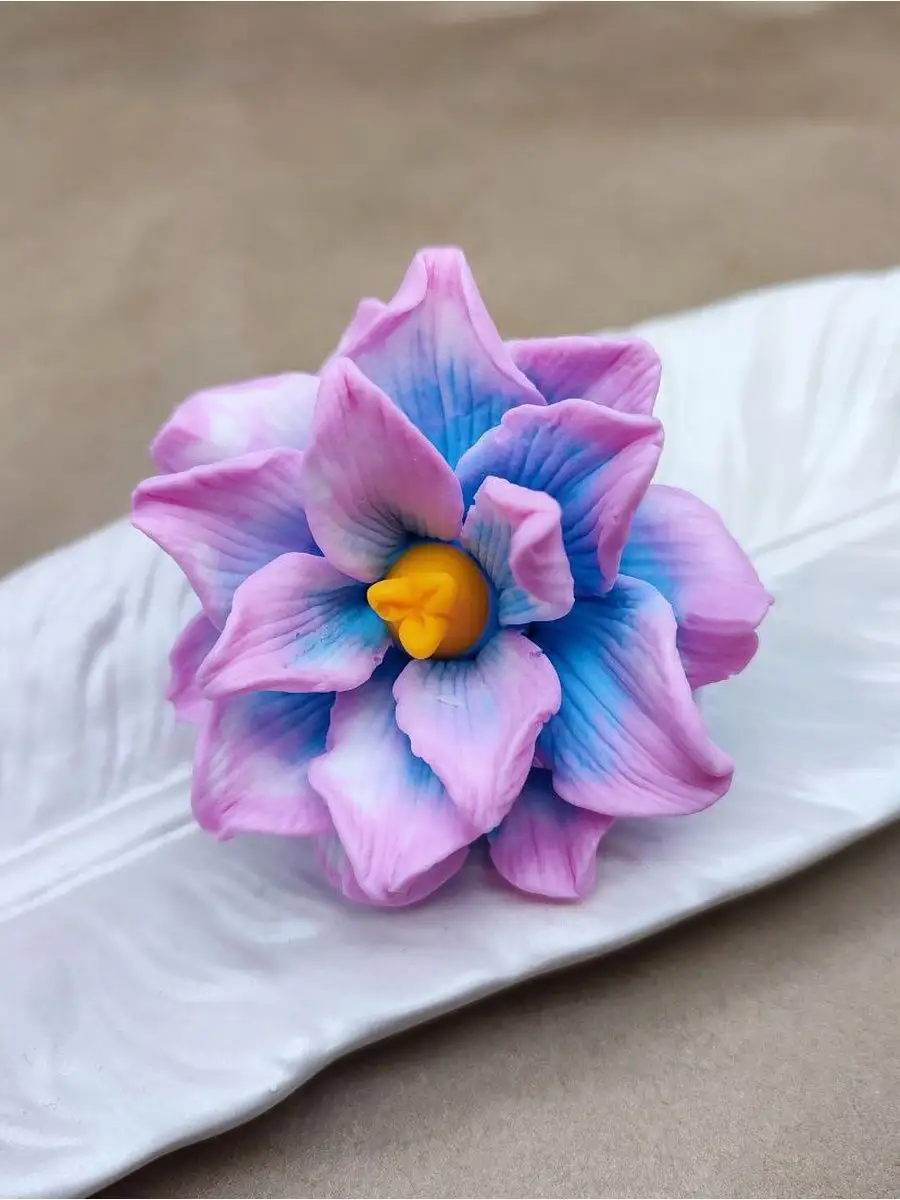 Силиконовая форма Лилия раскрытая