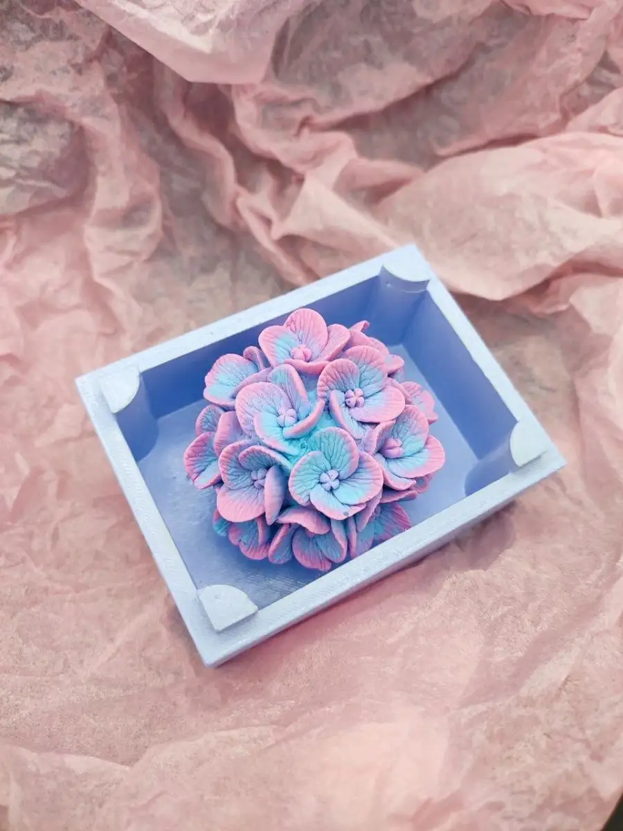 Силиконовая форма Гортензия