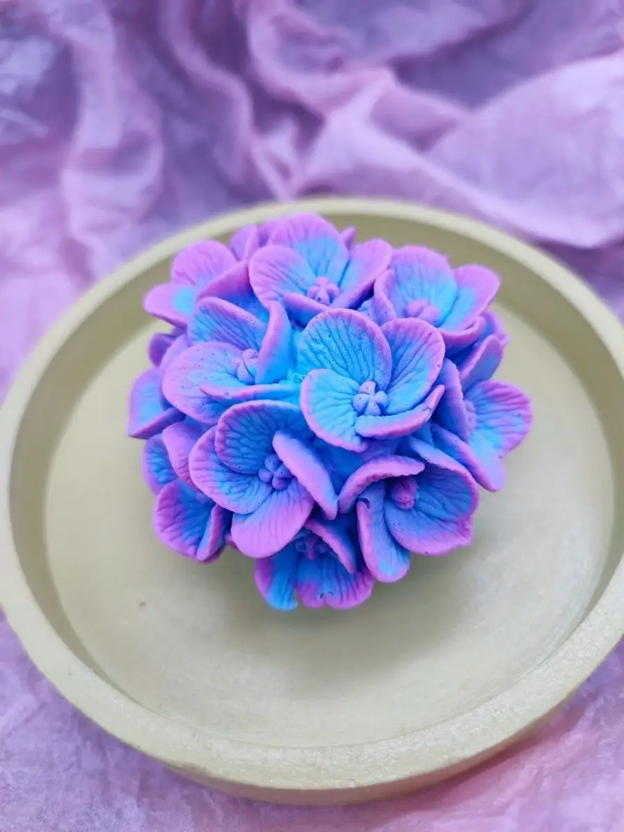 Силиконовая форма Гортензия