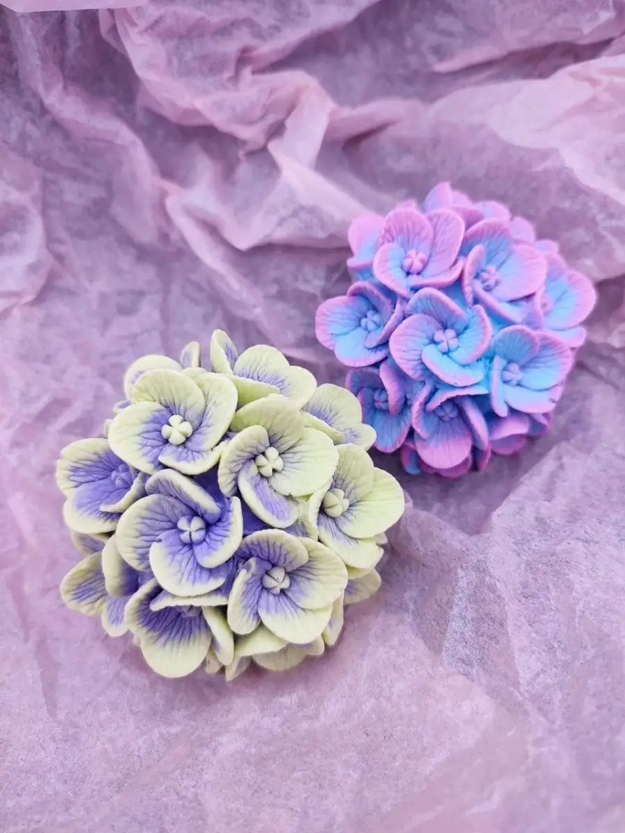 Силиконовая форма Гортензия