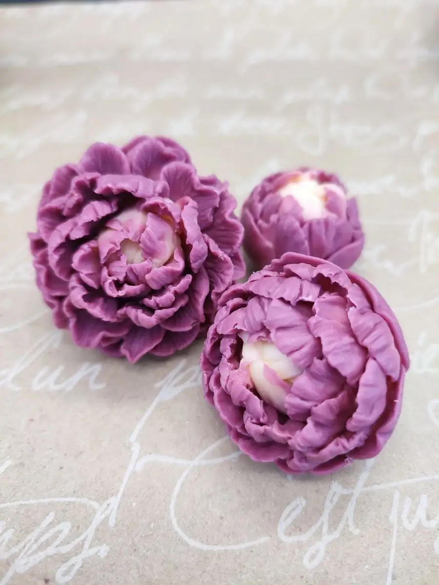 Силиконовые формы Пионы Рэд