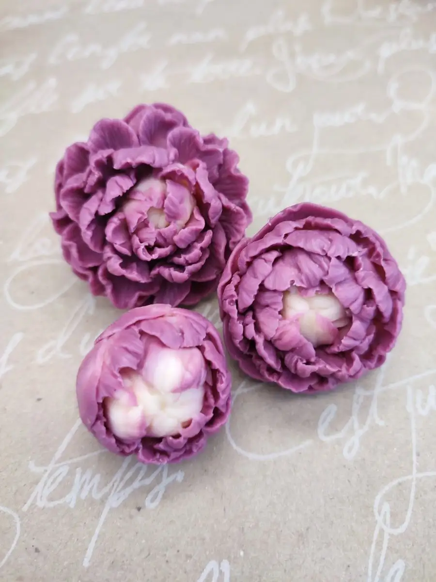 Силиконовые формы Пионы Рэд