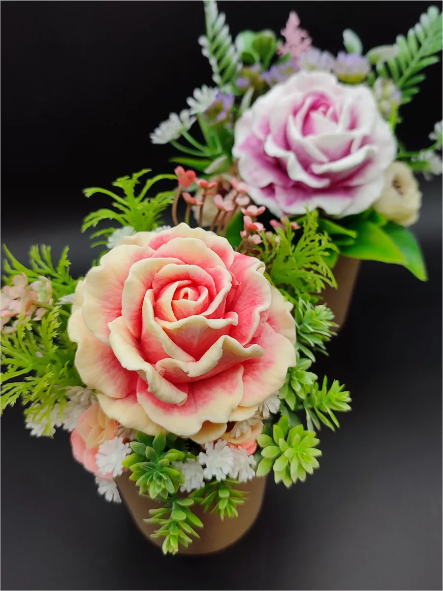 Силиконовая форма Большая роза Миранда