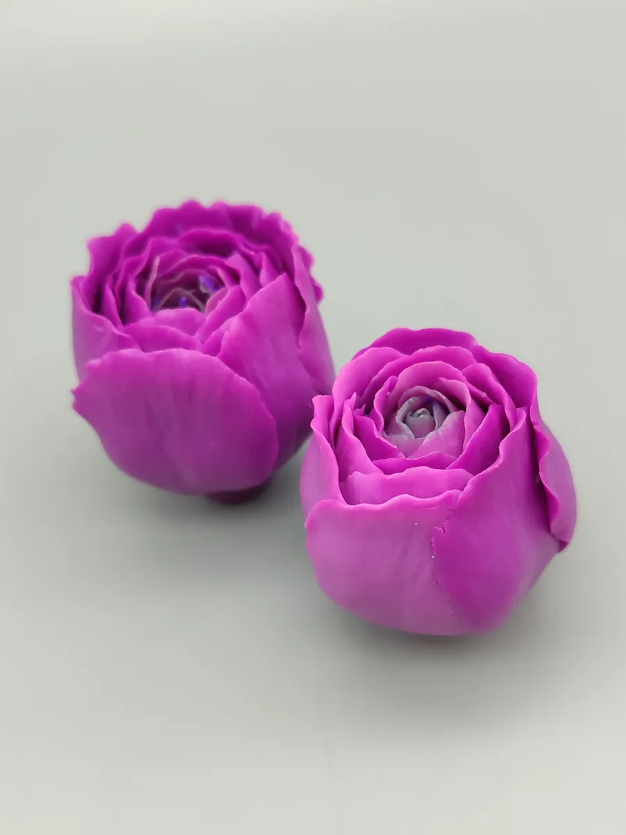 Силиконовые формы Розы Рембрандт