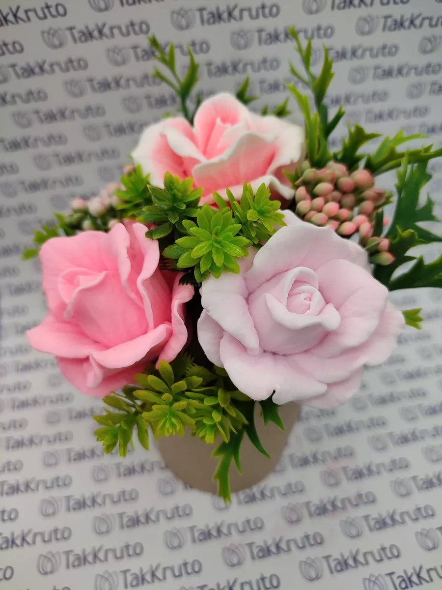 Силиконовая форма для мыла Роза Мари