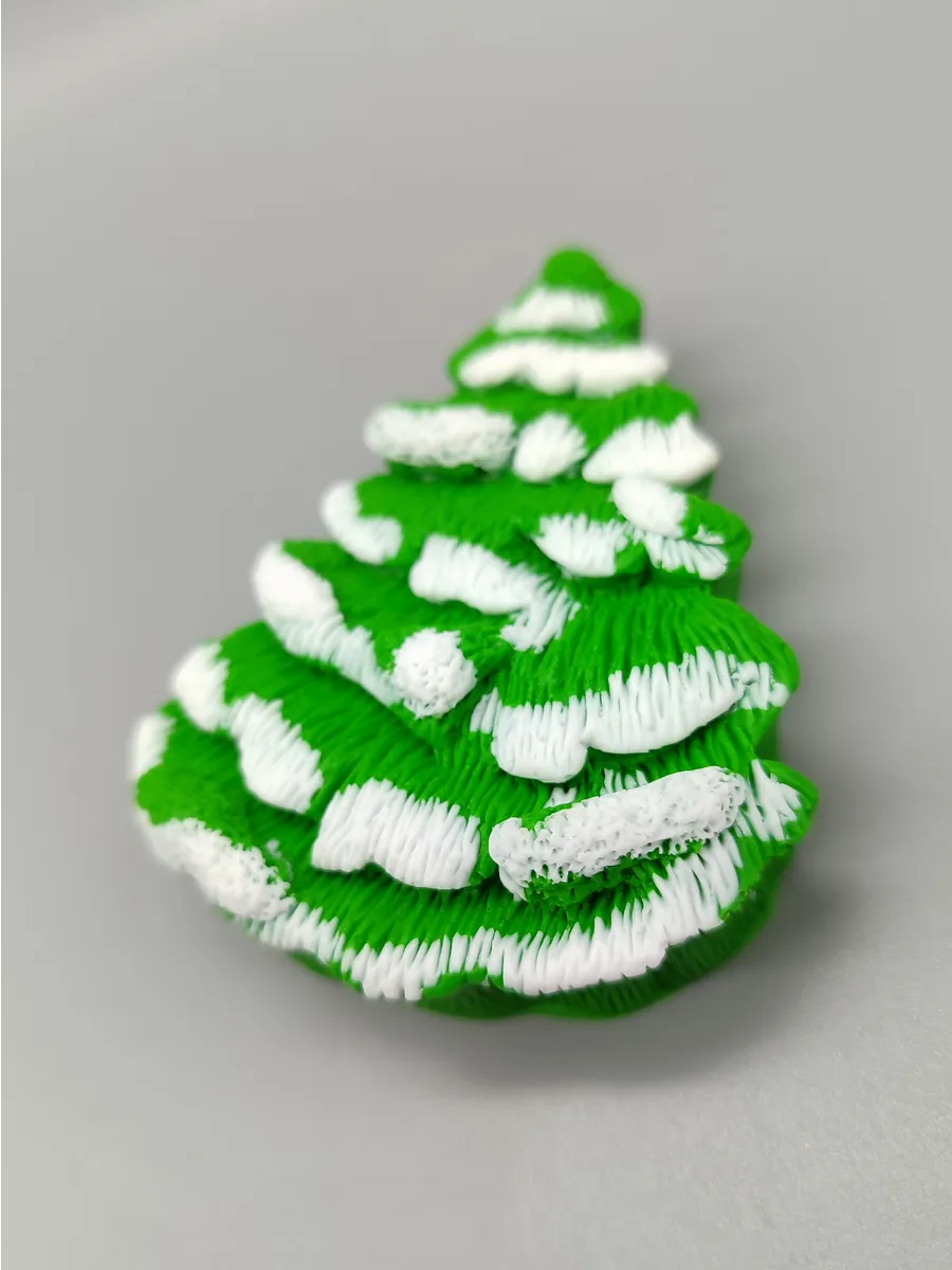 Силиконовая форма Ёлочка 2d