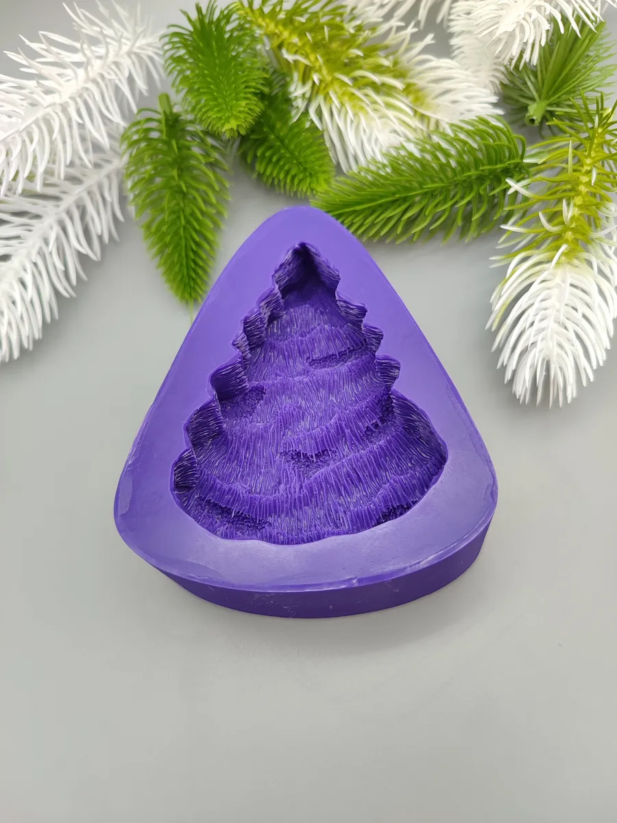 Силиконовая форма Ёлочка 2d