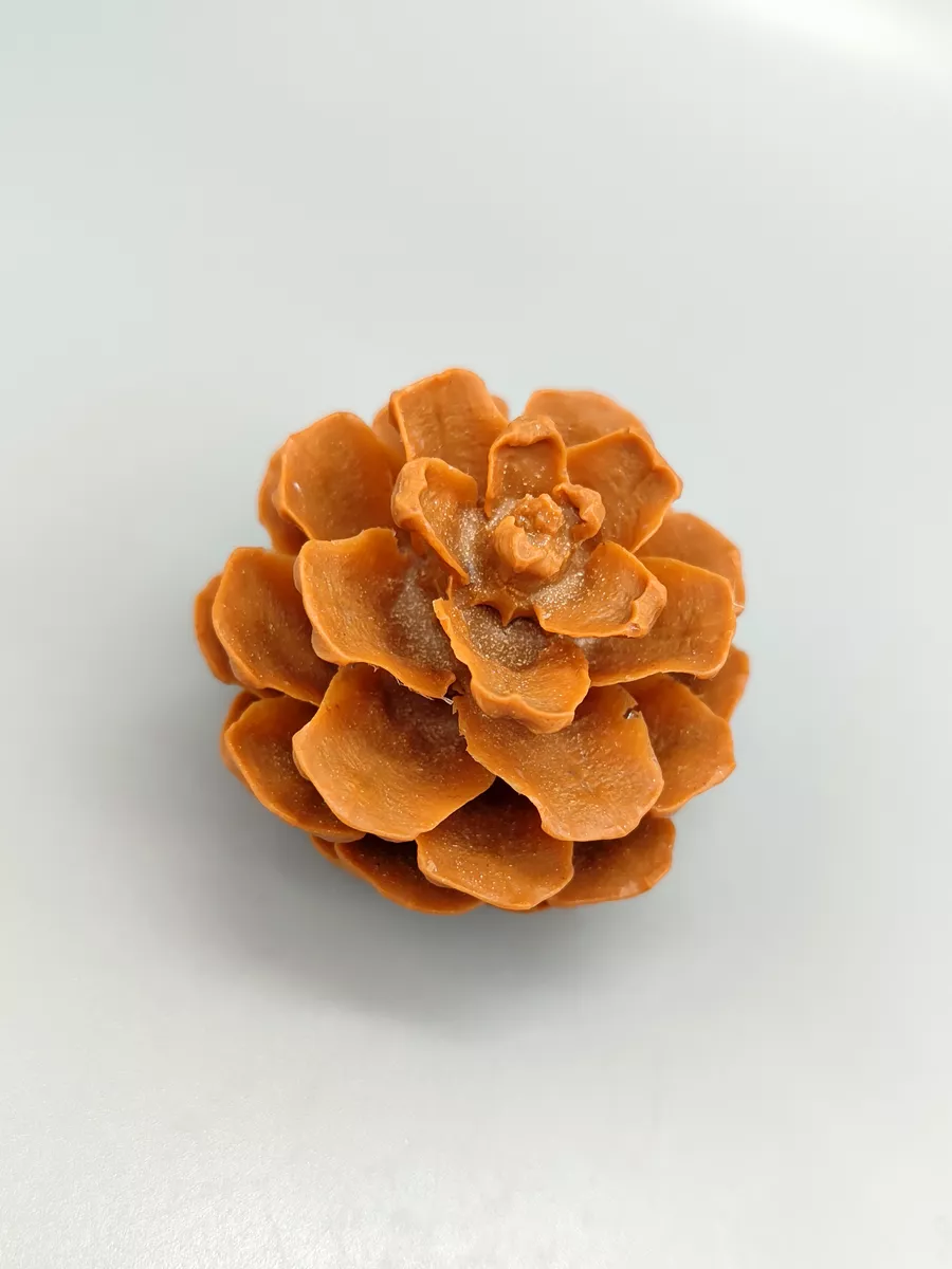 Силиконовая форма Шишка сосновая средняя