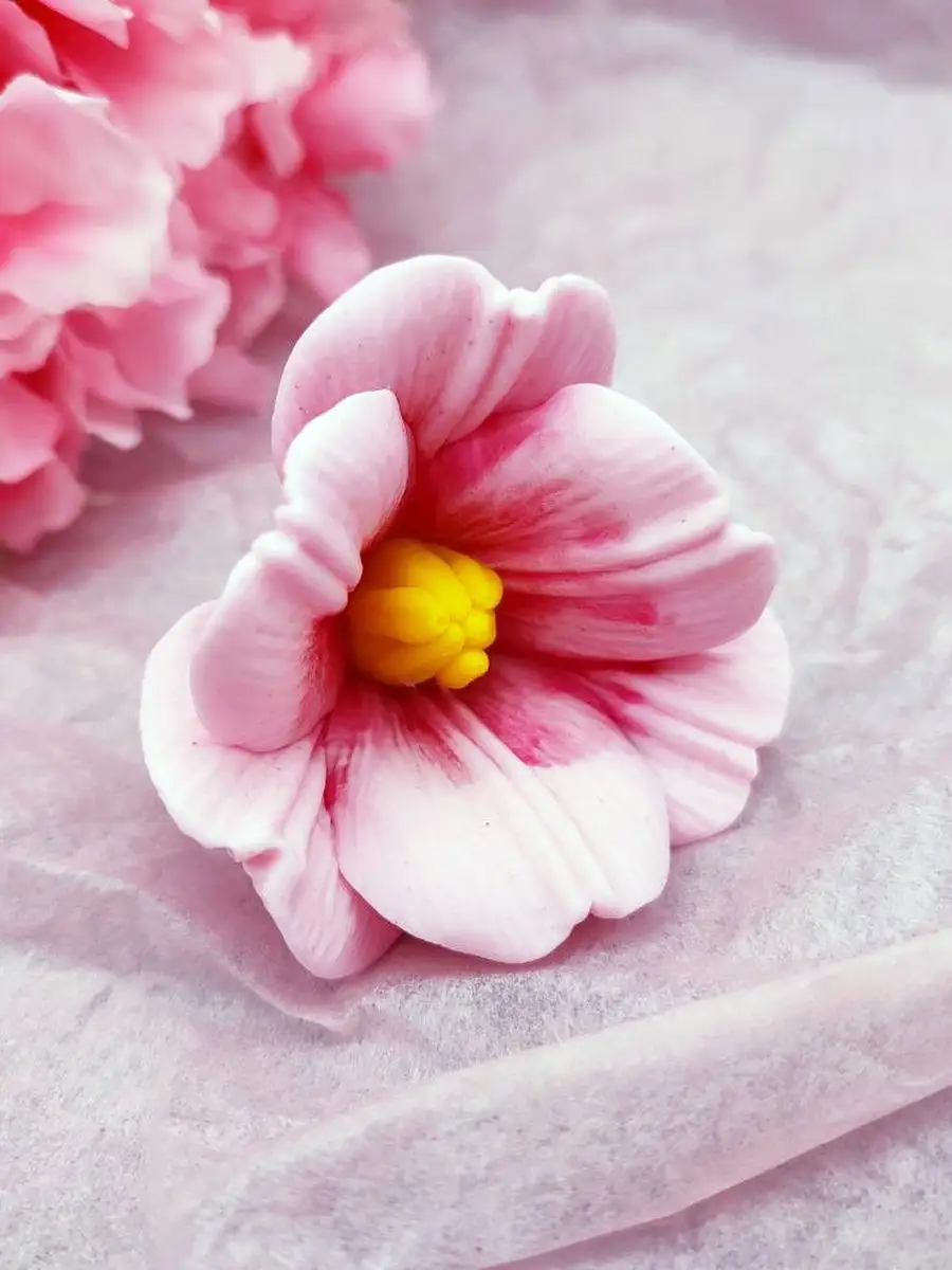 Силиконовая форма для мыла Тюльпаны раскрытые