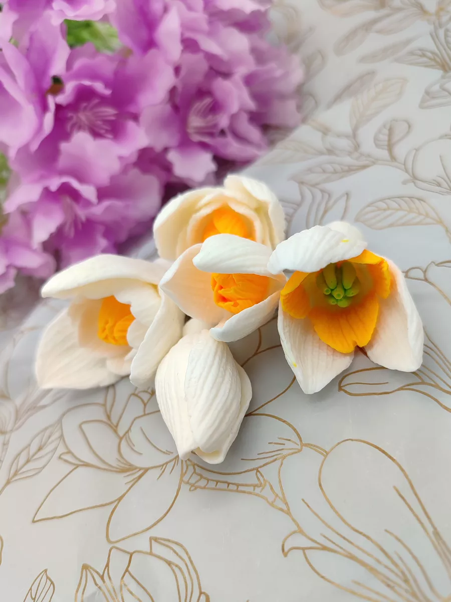 Формы силиконовые Большой комплект подснежников