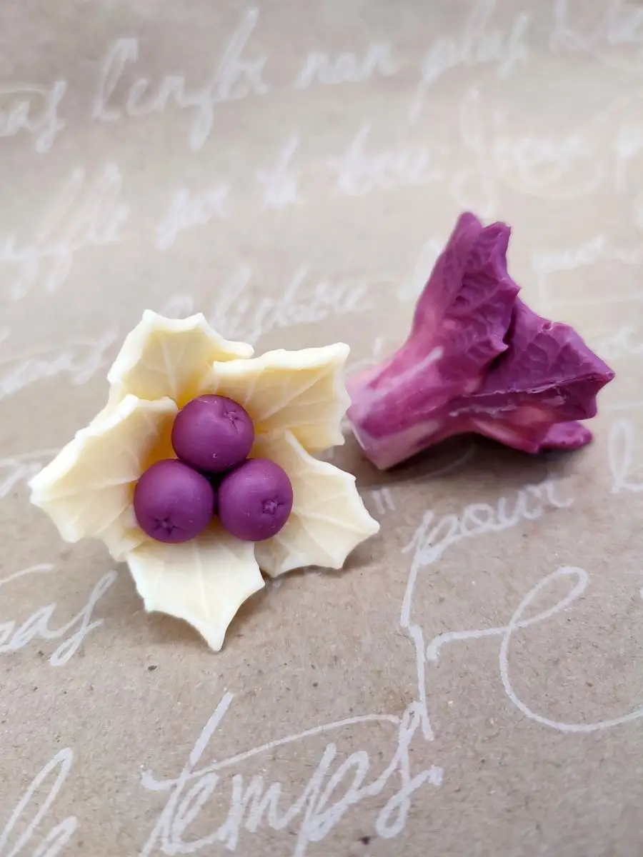 Силиконовая форма Падуб