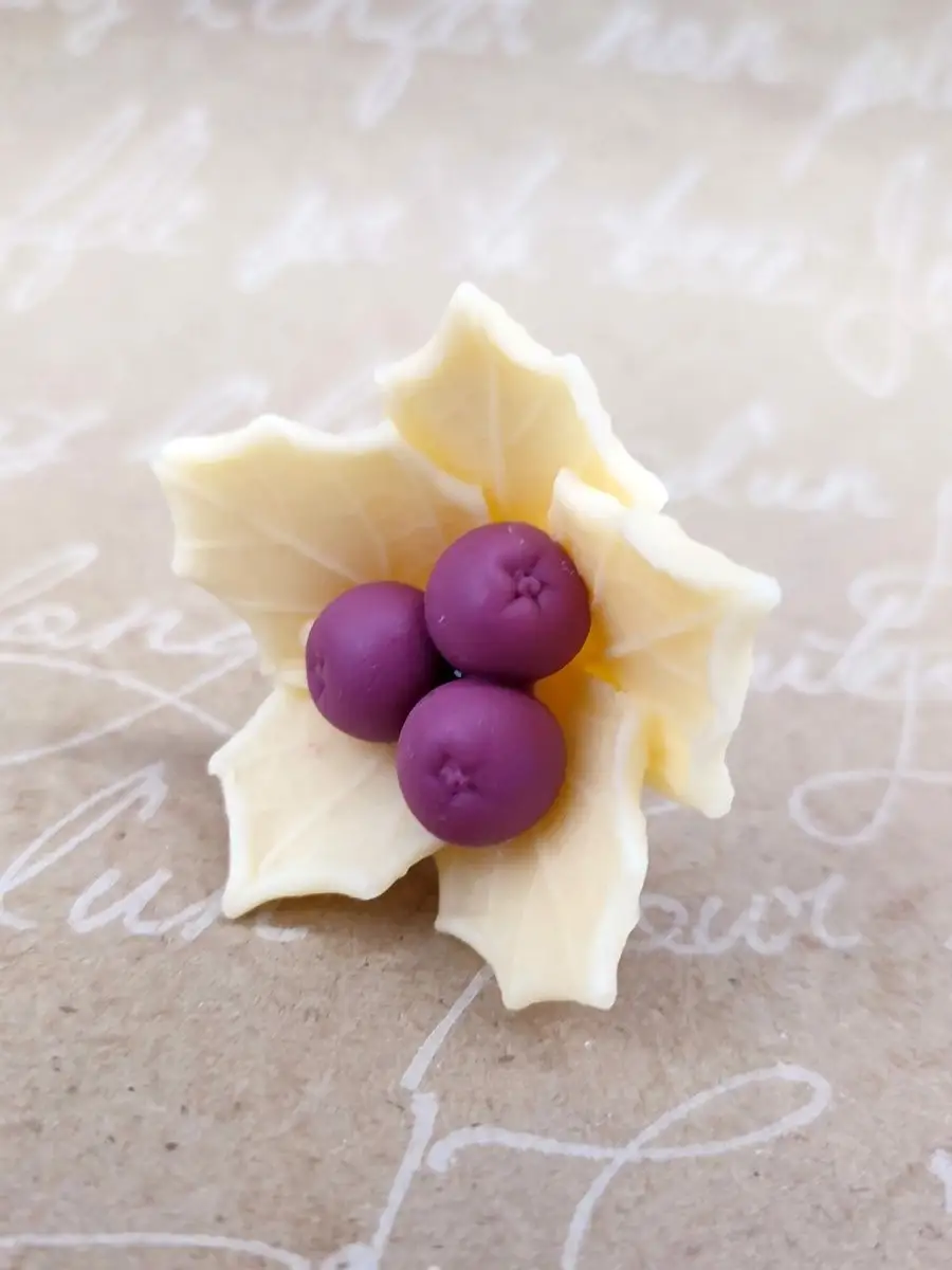 Силиконовая форма Падуб