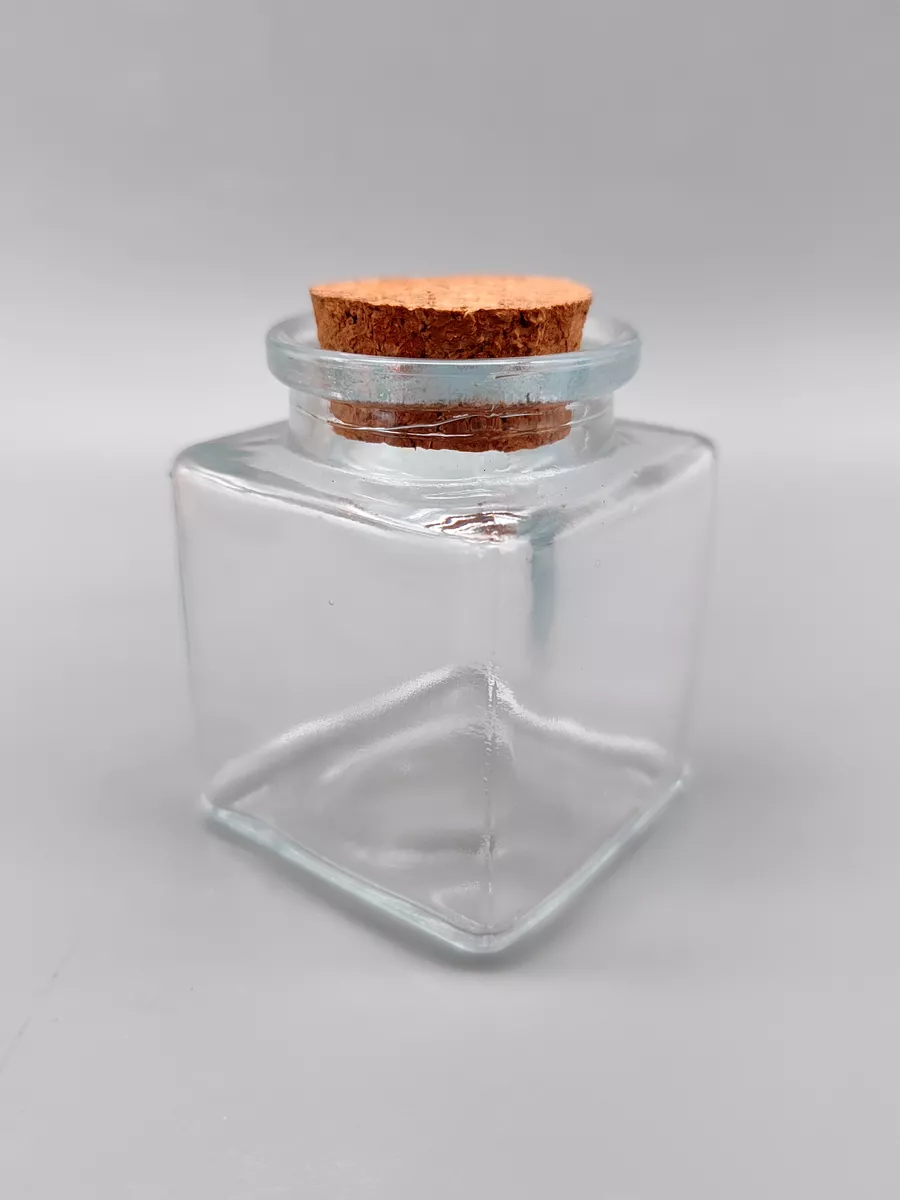 Силиконовая форма Баночка квадратная