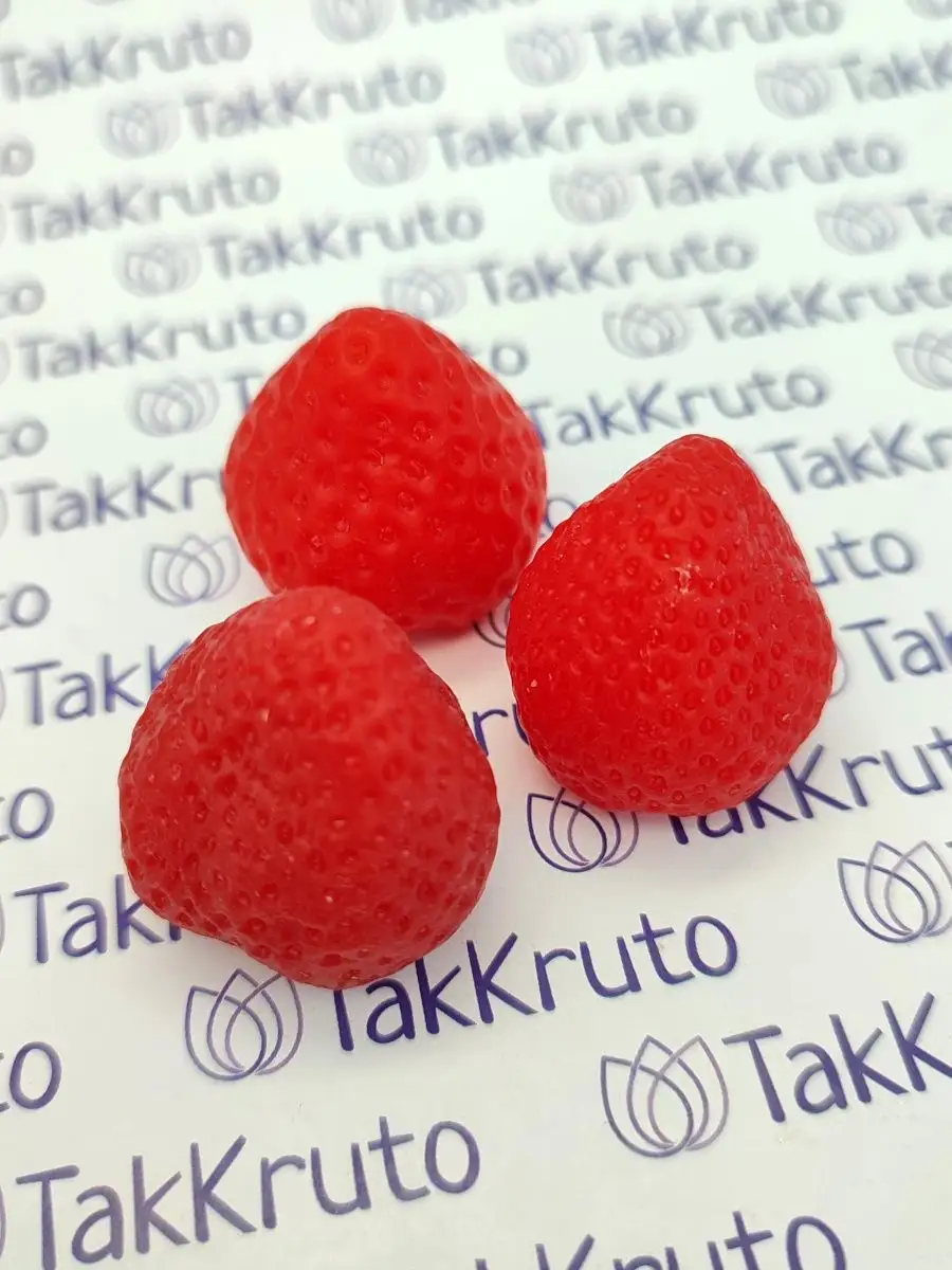 Силиконовая форма Клубника букетная 3