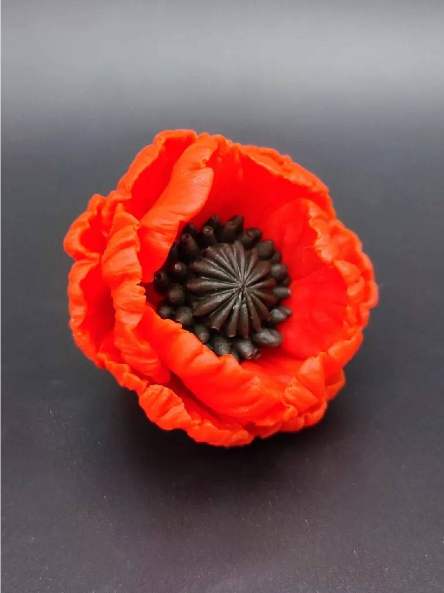 Силиконовая форма Маки Восточные