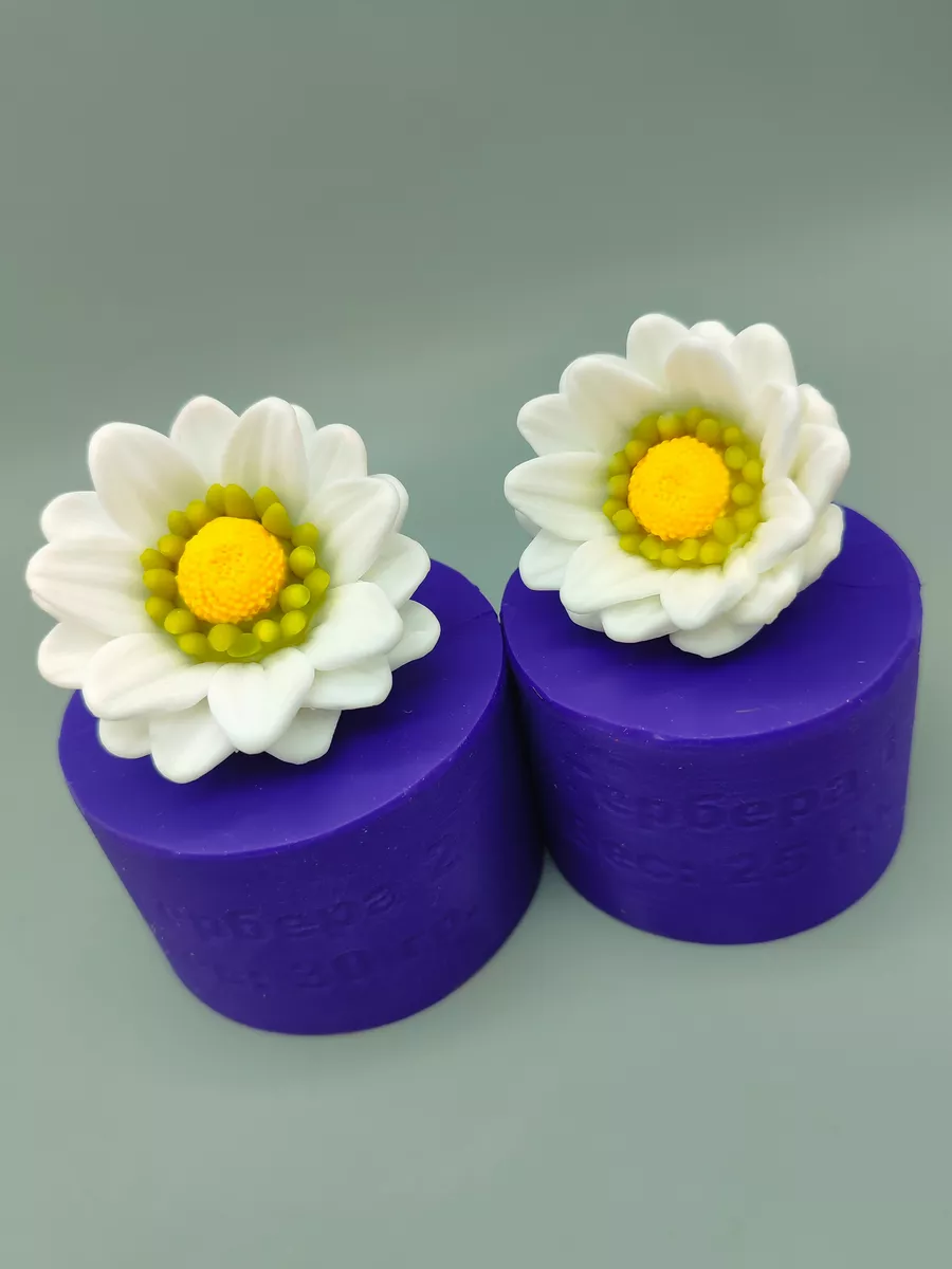 Силиконовые формы для мыла Комплект Герберы