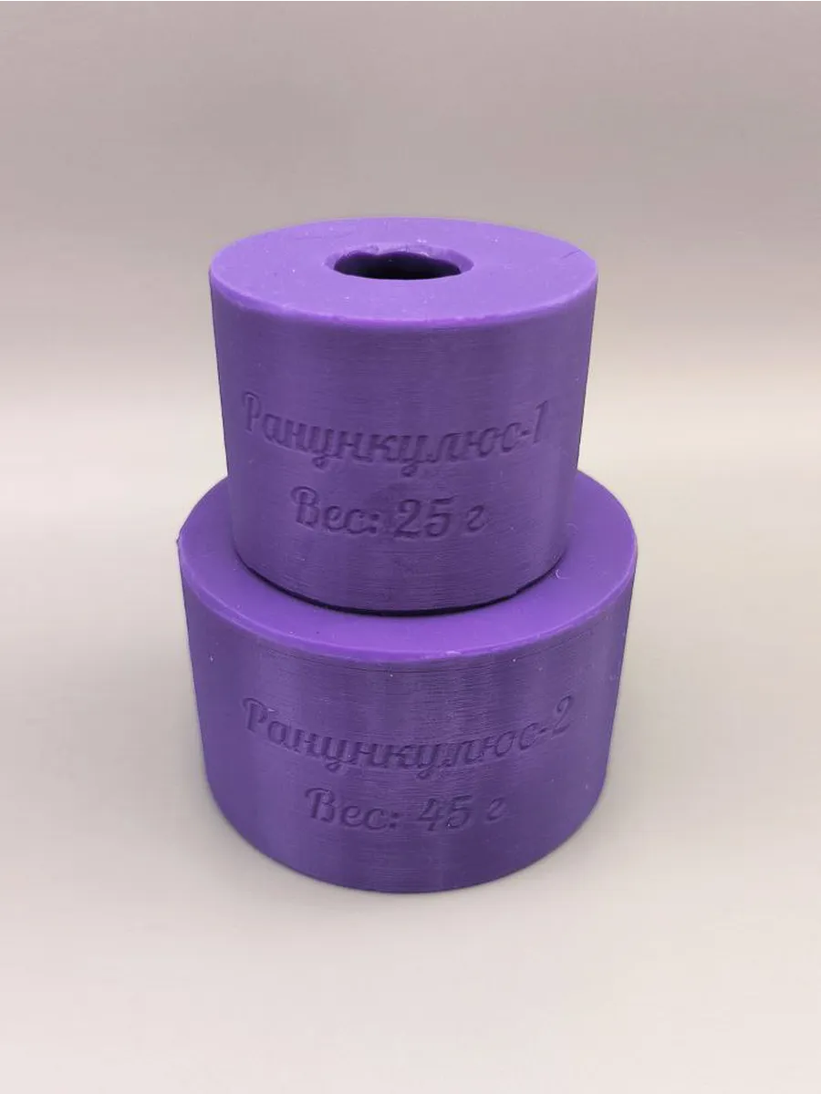 Формы силиконовые Ранункулюс