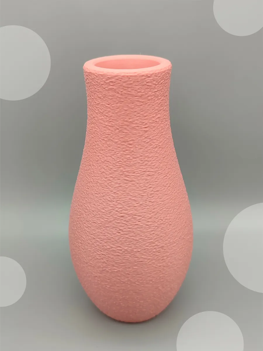 Интерьерная ваза Мармарис Пудрово-розовая