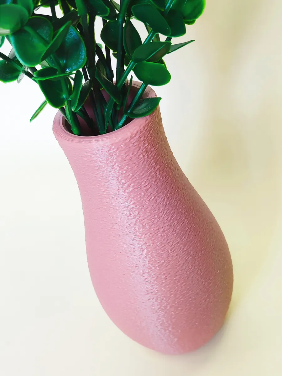 Интерьерная ваза Мармарис Пудрово-розовая