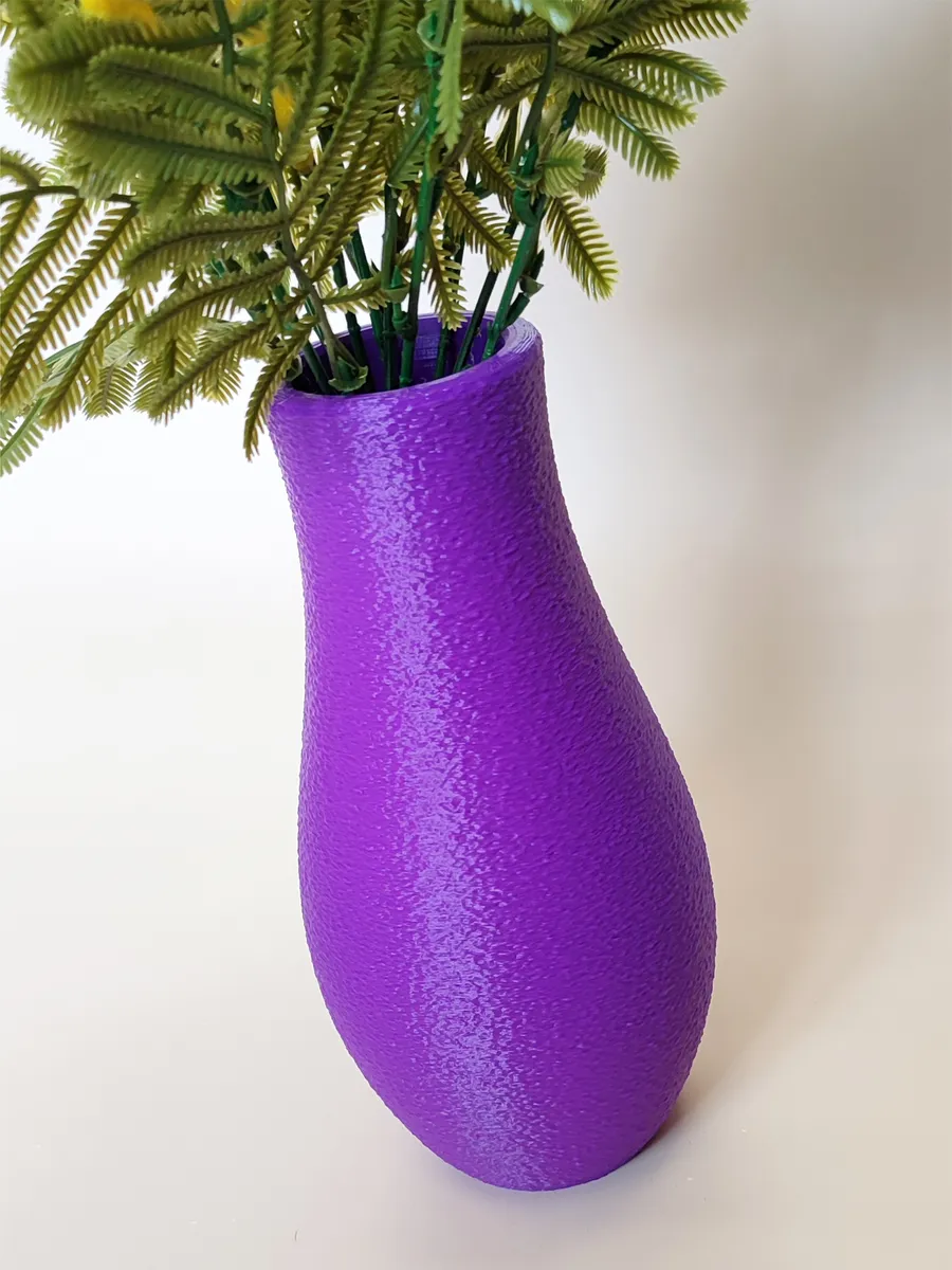 Интерьерная ваза Мармарис Фиолетовая