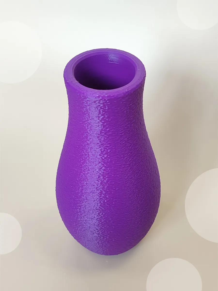 Интерьерная ваза Мармарис Фиолетовая
