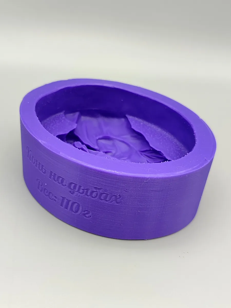 Силиконовая форма для мыла Конь на дыбах