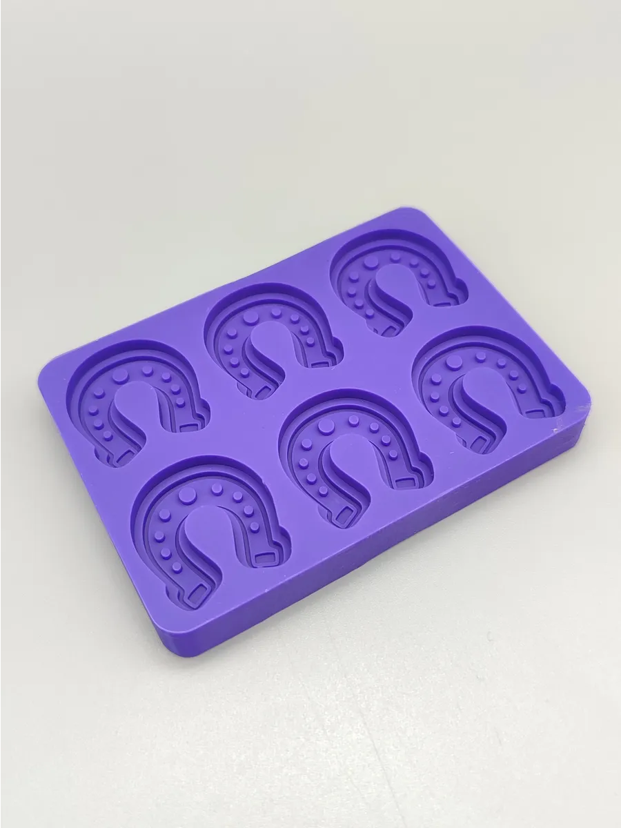 Силиконовая форма для мыла Мини-подковы 2д