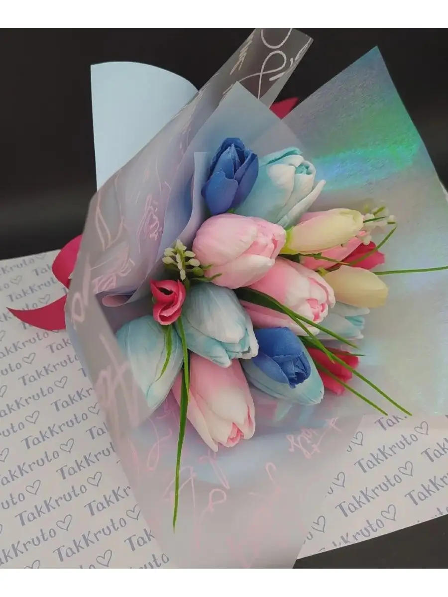 Силиконовая форма для мыла Тюльпаны Классические