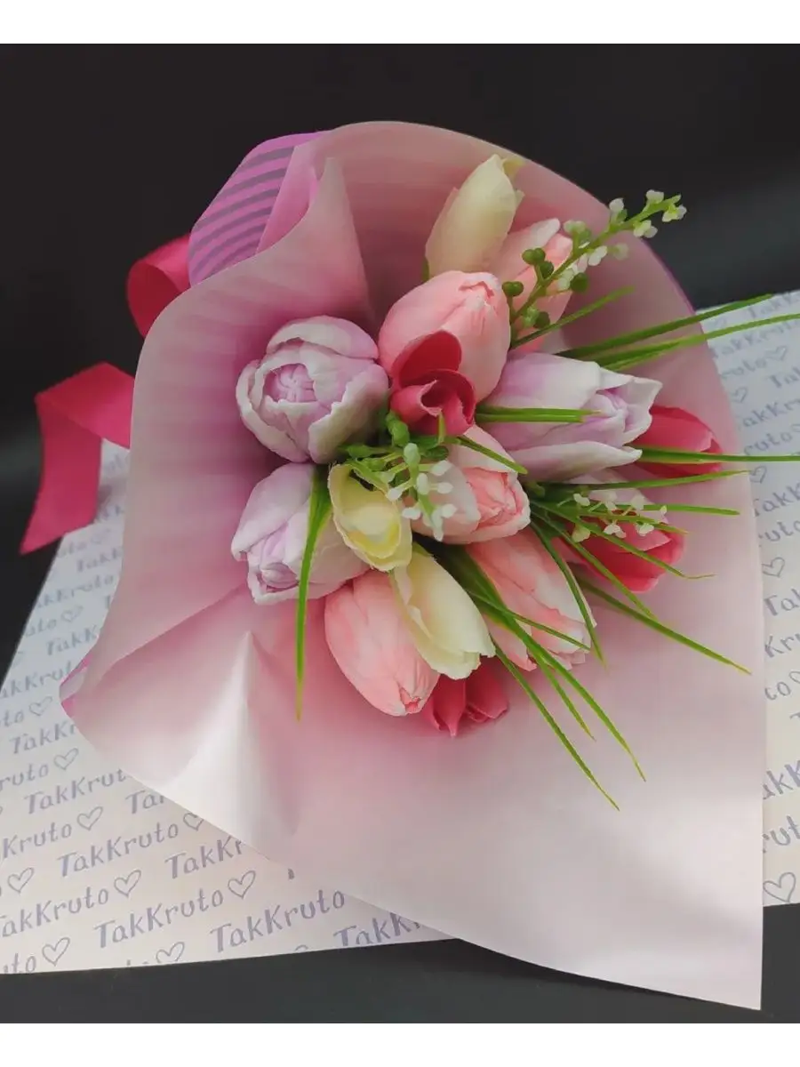 Силиконовая форма для мыла Тюльпаны Классические