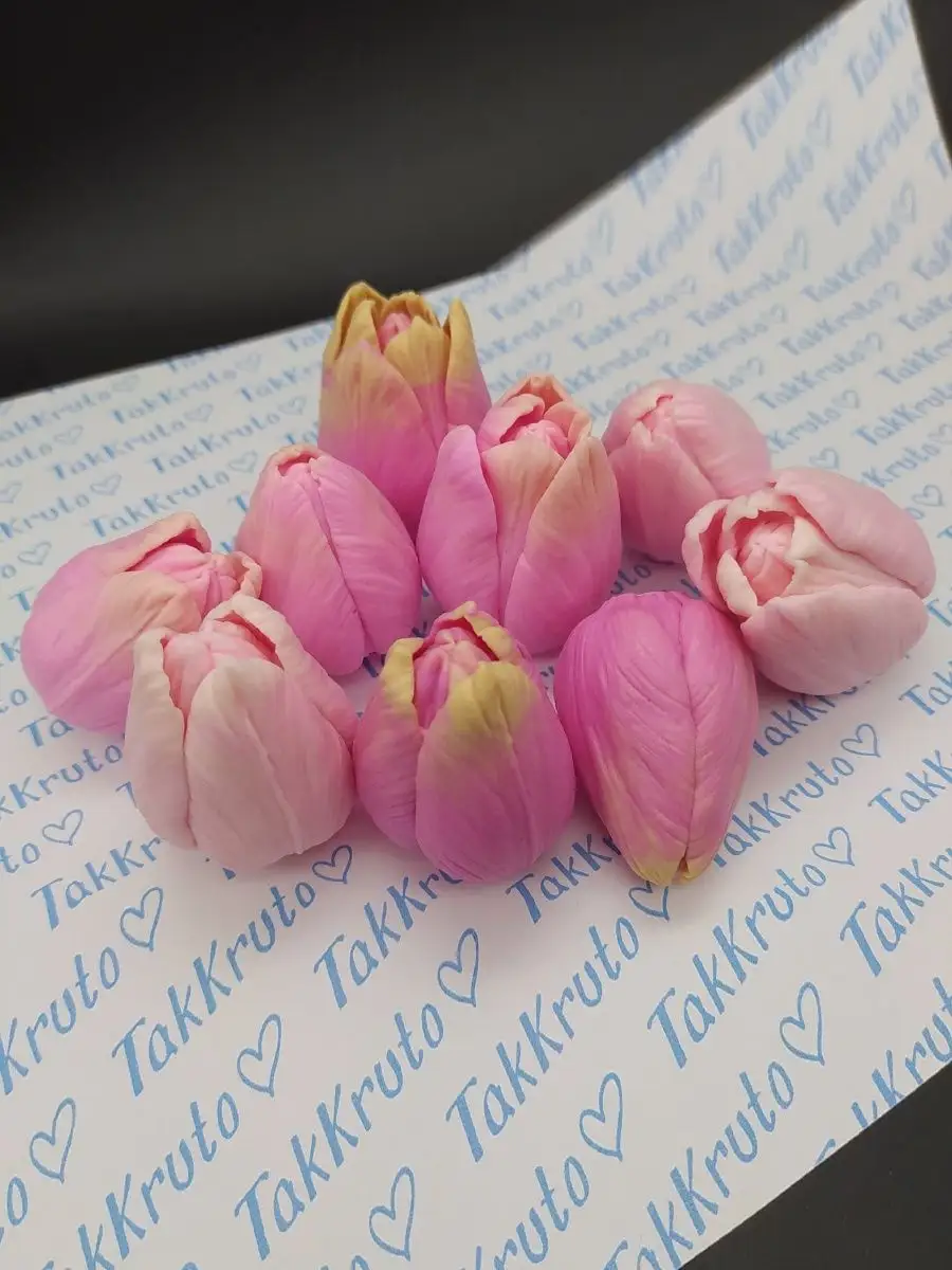 Силиконовая форма для мыла Тюльпаны Классические