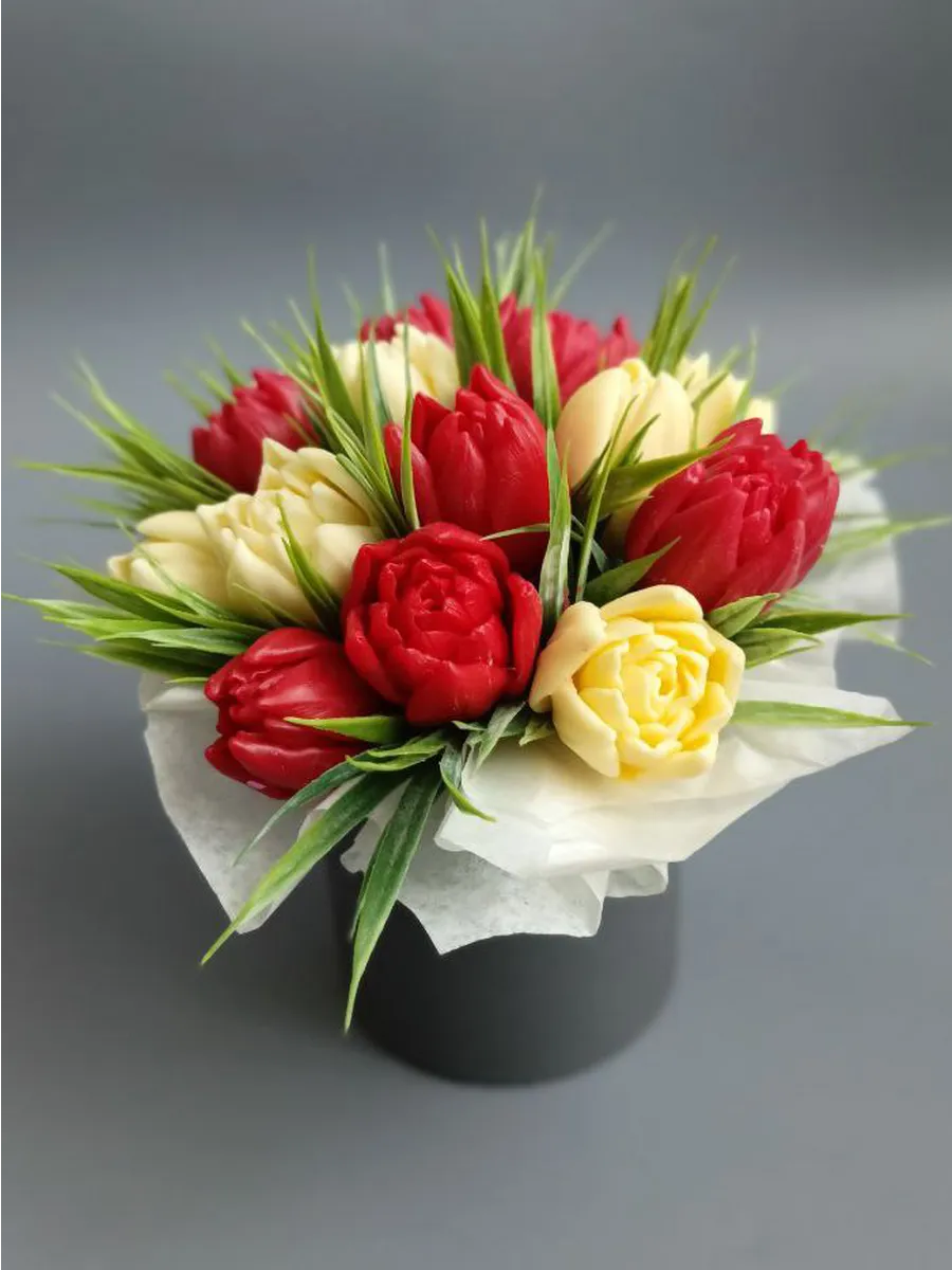 Силиконовая форма Тюльпаны Тициан-4