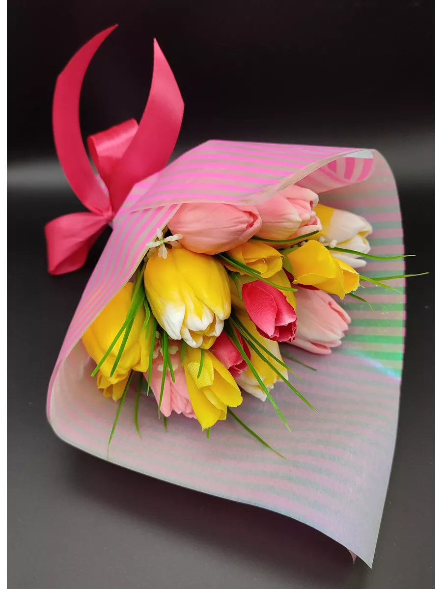 Силиконовая форма для мыла Тюльпаны Классические-3