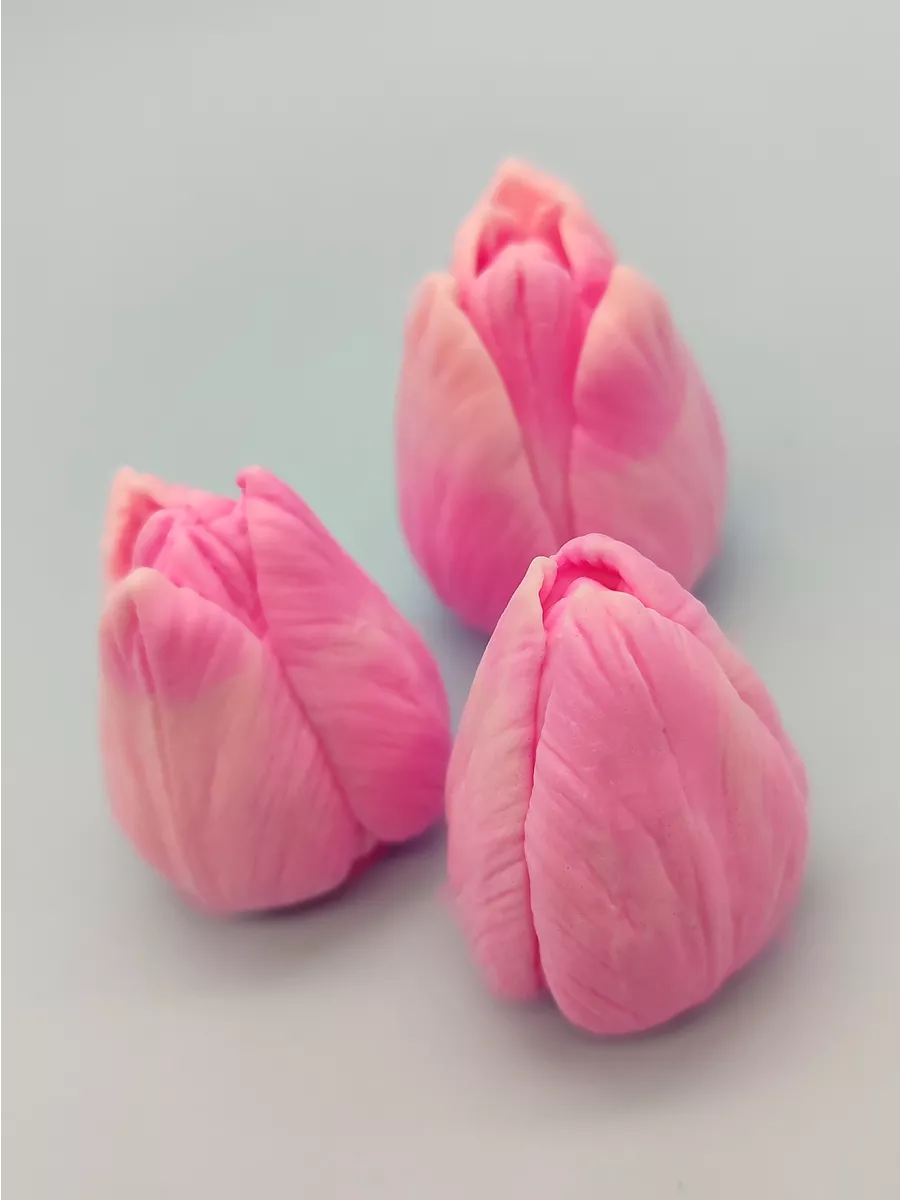 Силиконовая форма для мыла Тюльпаны Классические-3