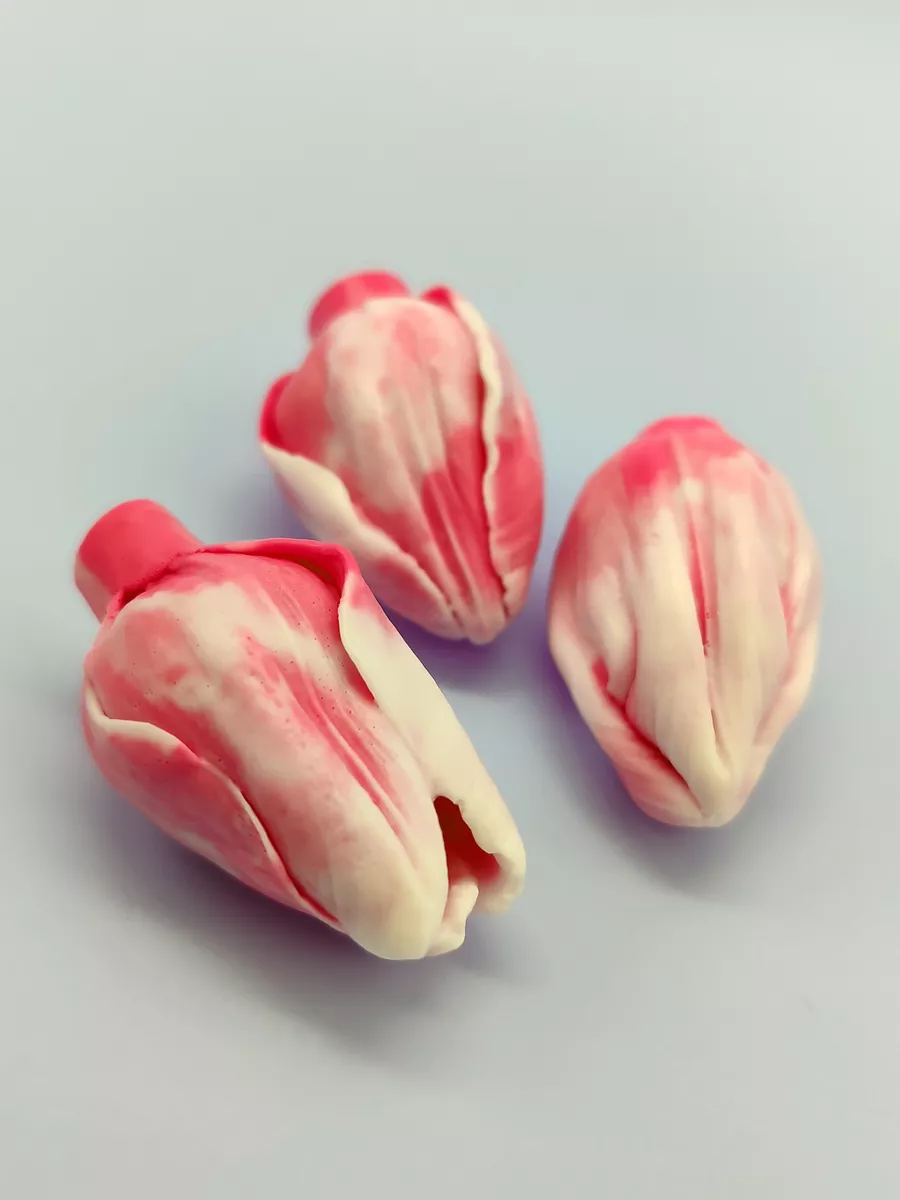 Силиконовая форма для мыла Бутоны Тюльпанов