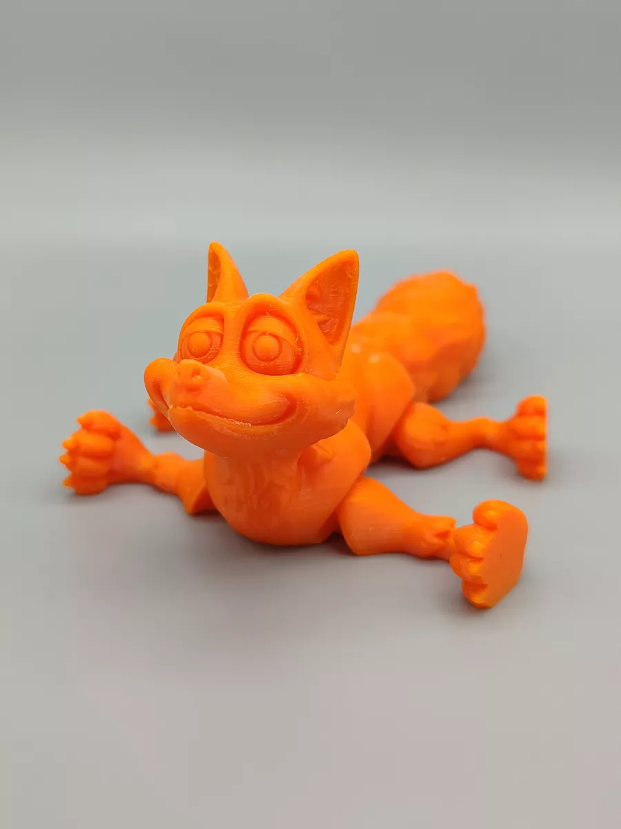 3д-игрушка Лисичка с подвижными частями