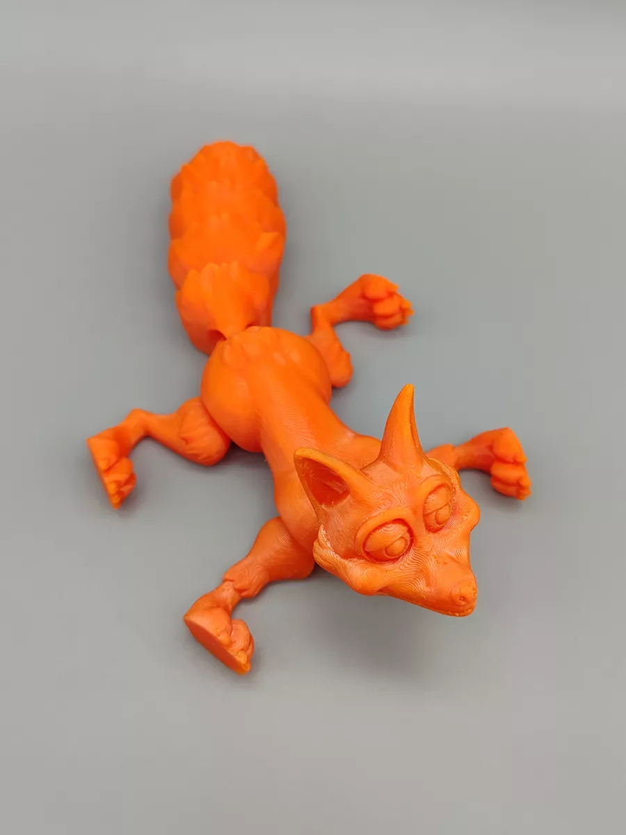 3д-игрушка Лисичка с подвижными частями