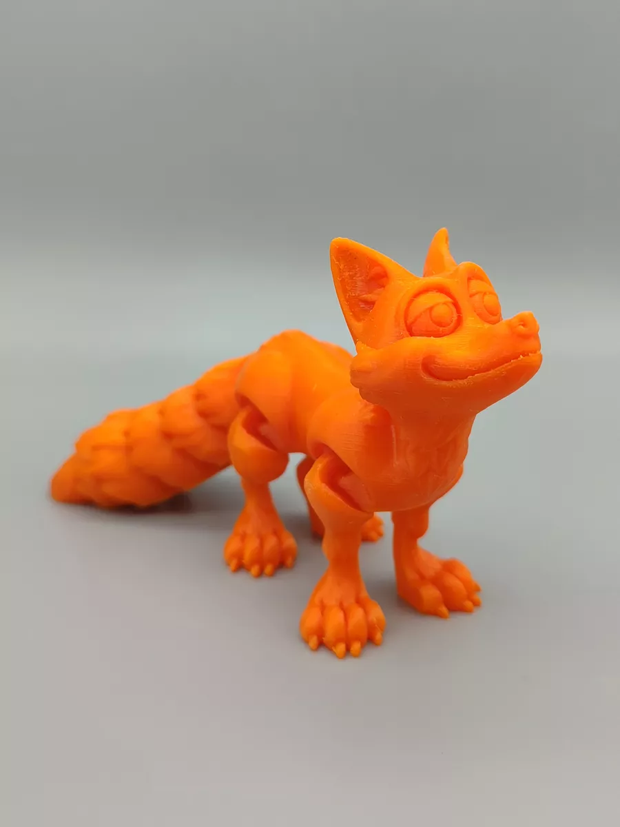 3д-игрушка Лисичка с подвижными частями