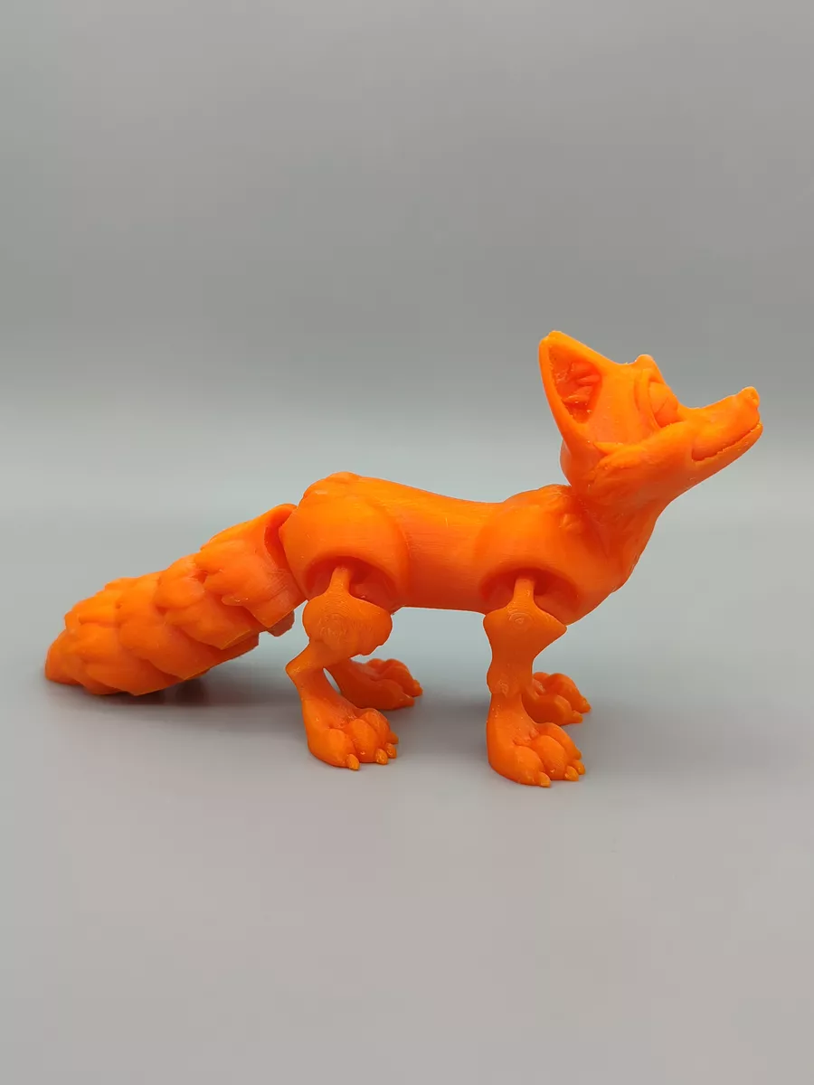 3д-игрушка Лисичка с подвижными частями