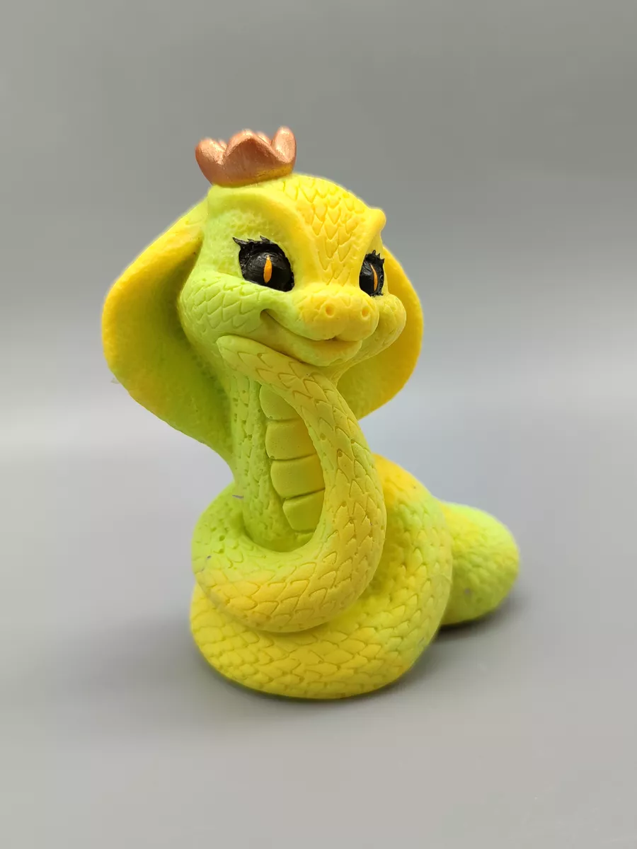 Силиконовая форма Змейка Королева