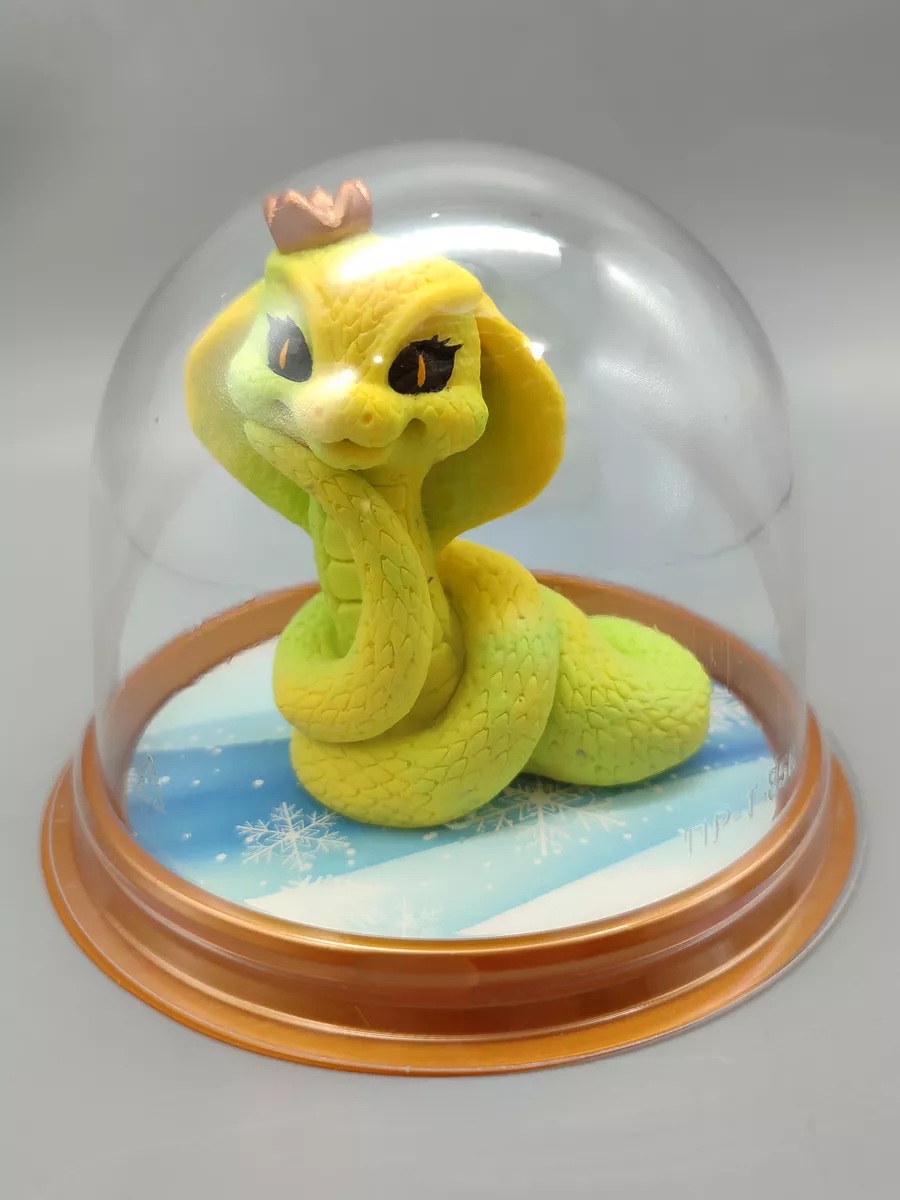 Силиконовая форма Змейка Королева