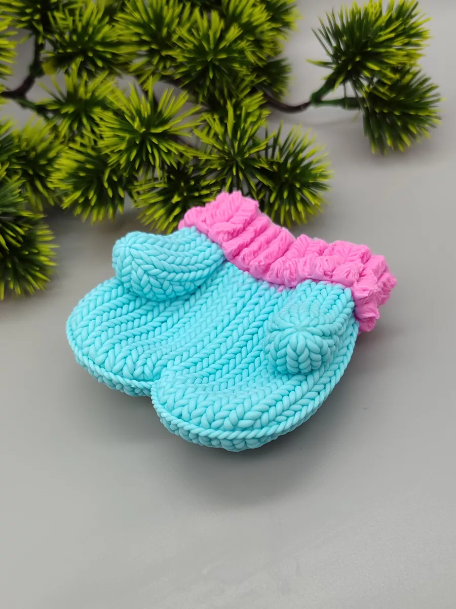 Силиконовая форма Варежки