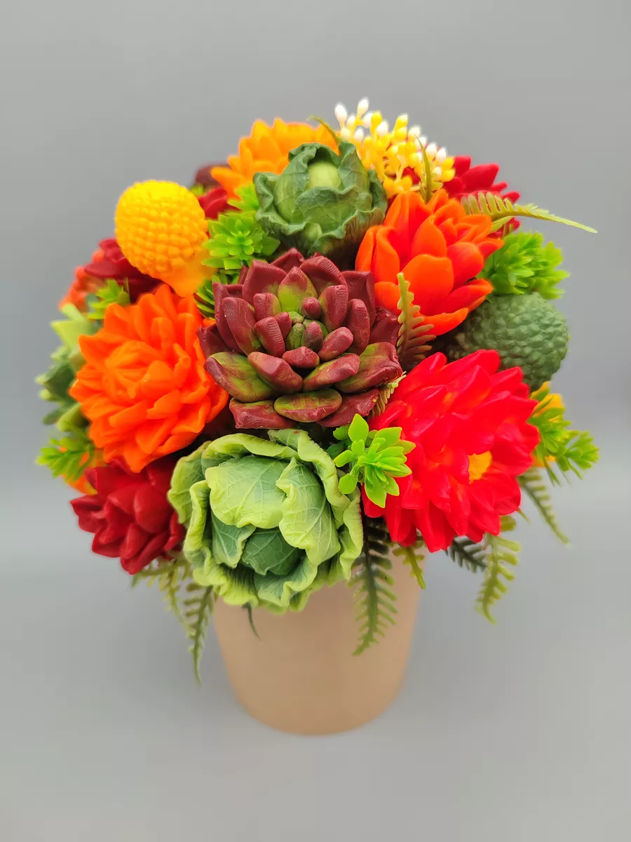 Силиконовая форма Суккулент Вася