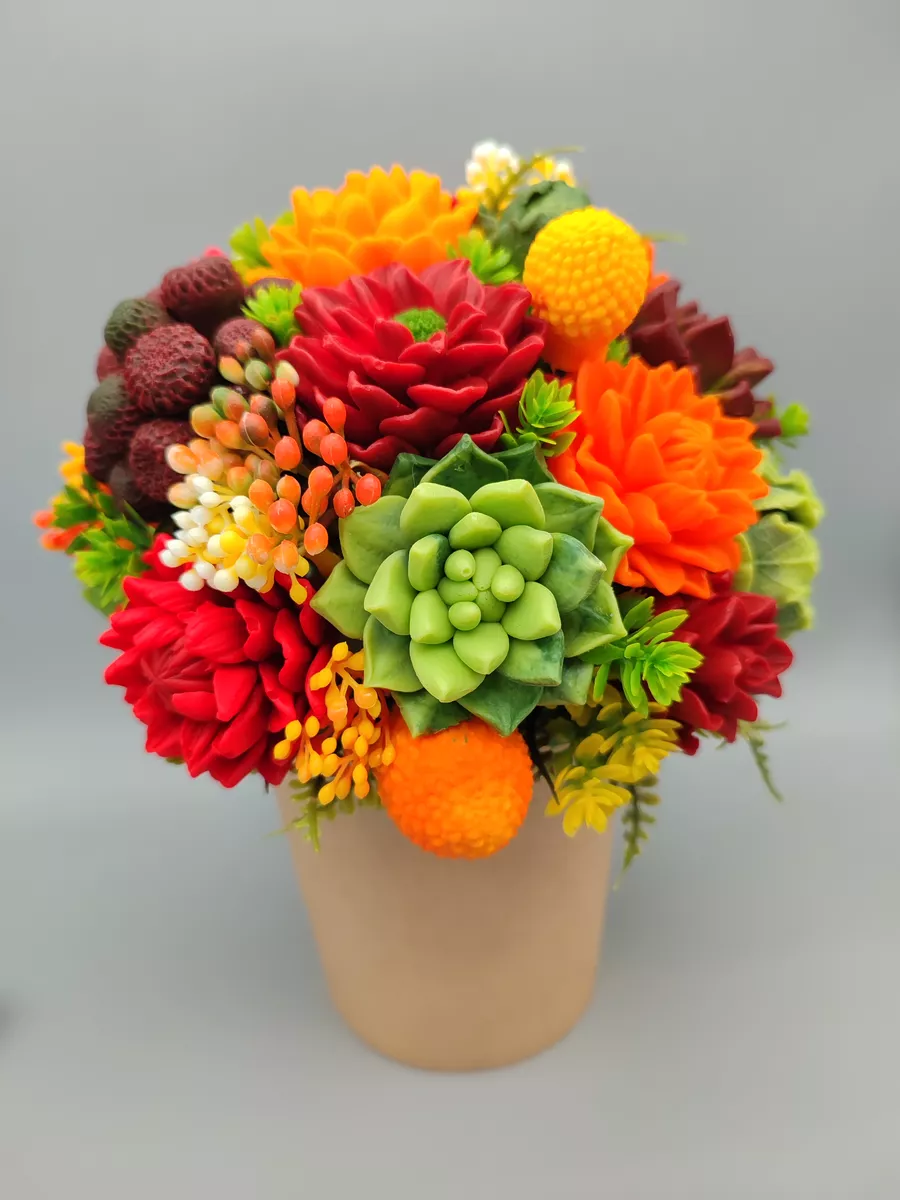 Силиконовая форма Суккулент Вася