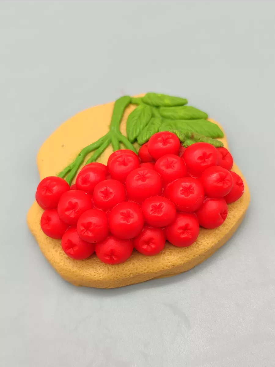 Силиконовая форма 1 Сентября Гроздь рябины 2d