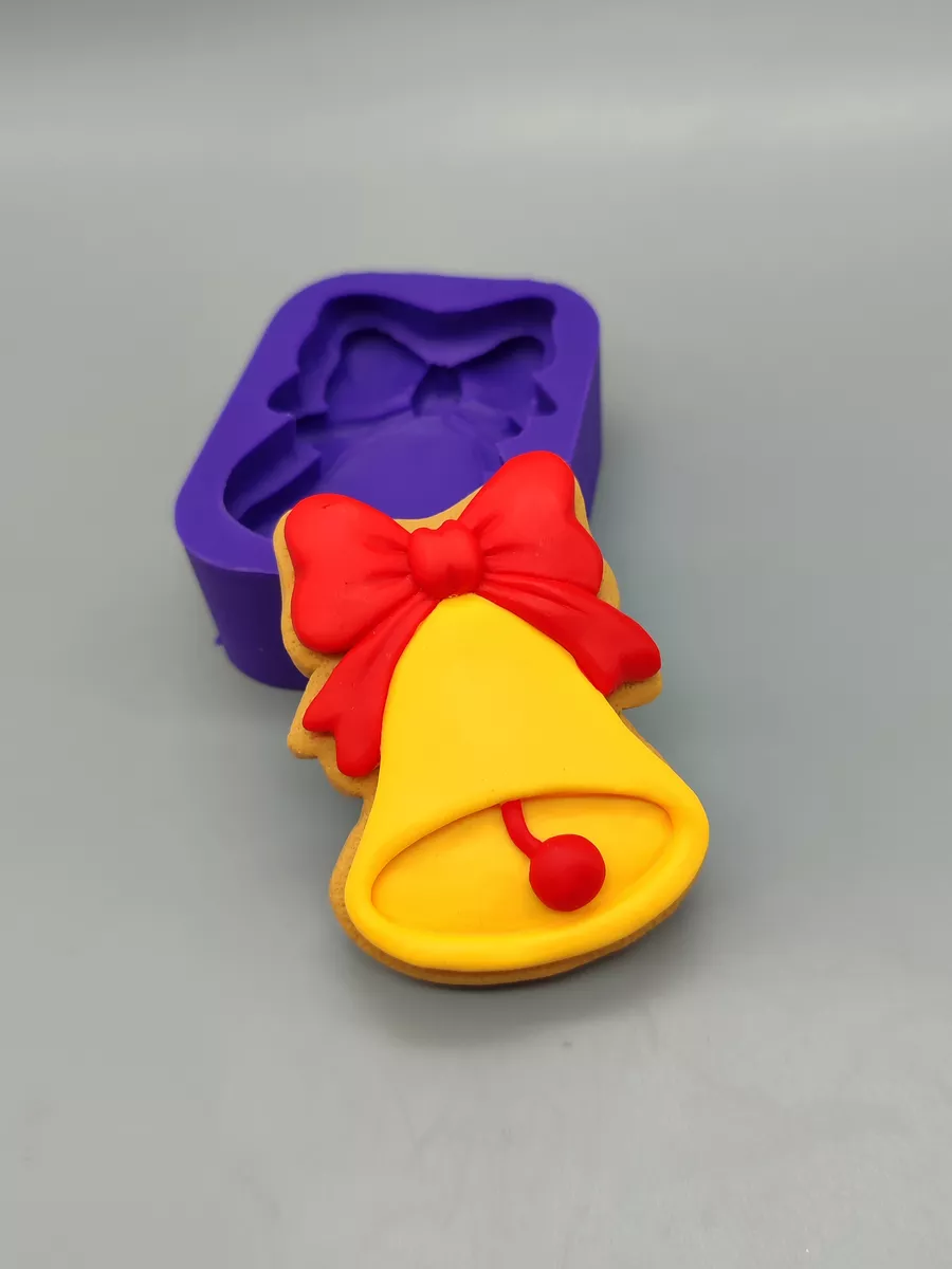 Силиконовая форма 1 Сентября Колокольчик 2d