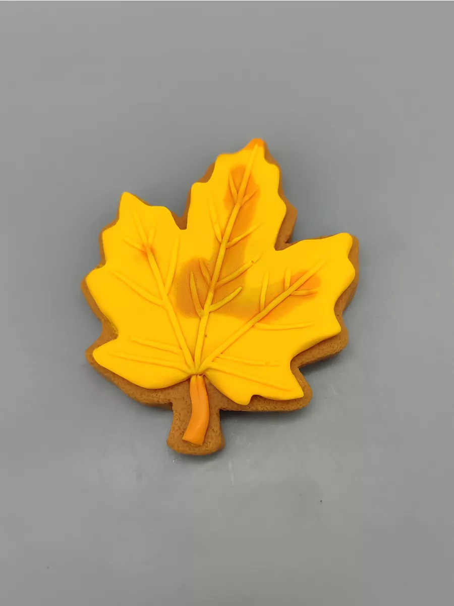 Силиконовая форма 1 Сентября Кленовый лист 2d