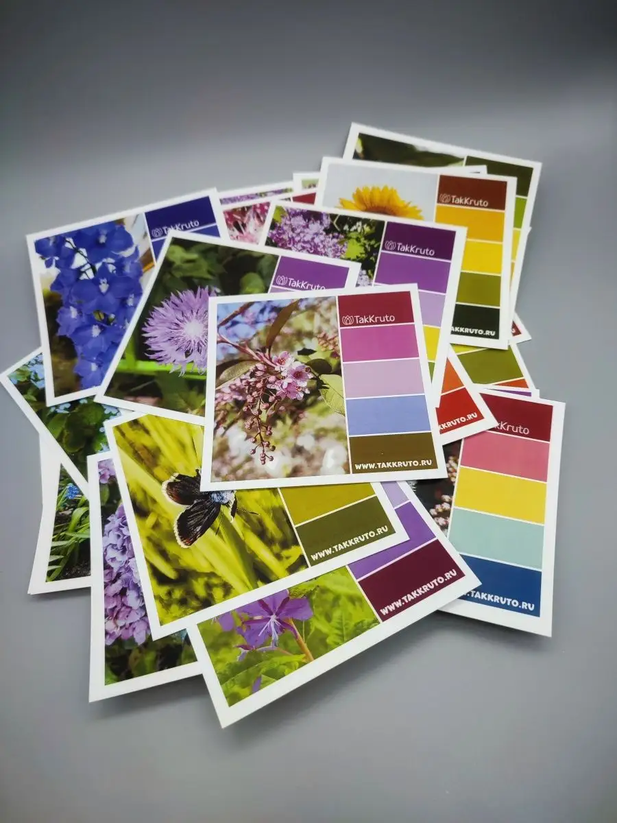 Палитры для творчества, серия "Цветочные-2"